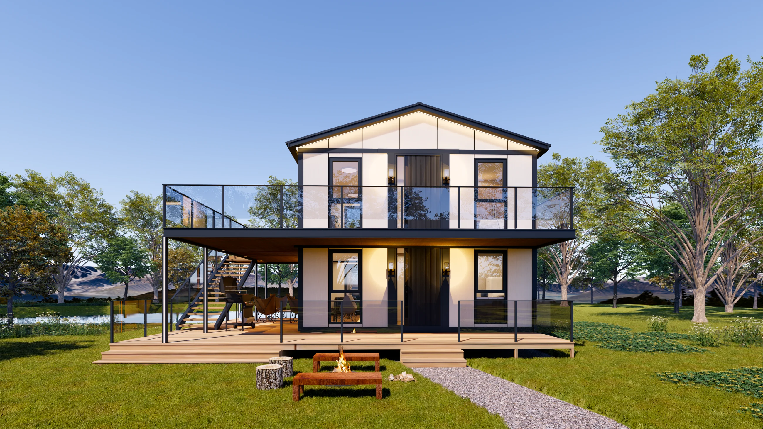 Pitched Roof Residences